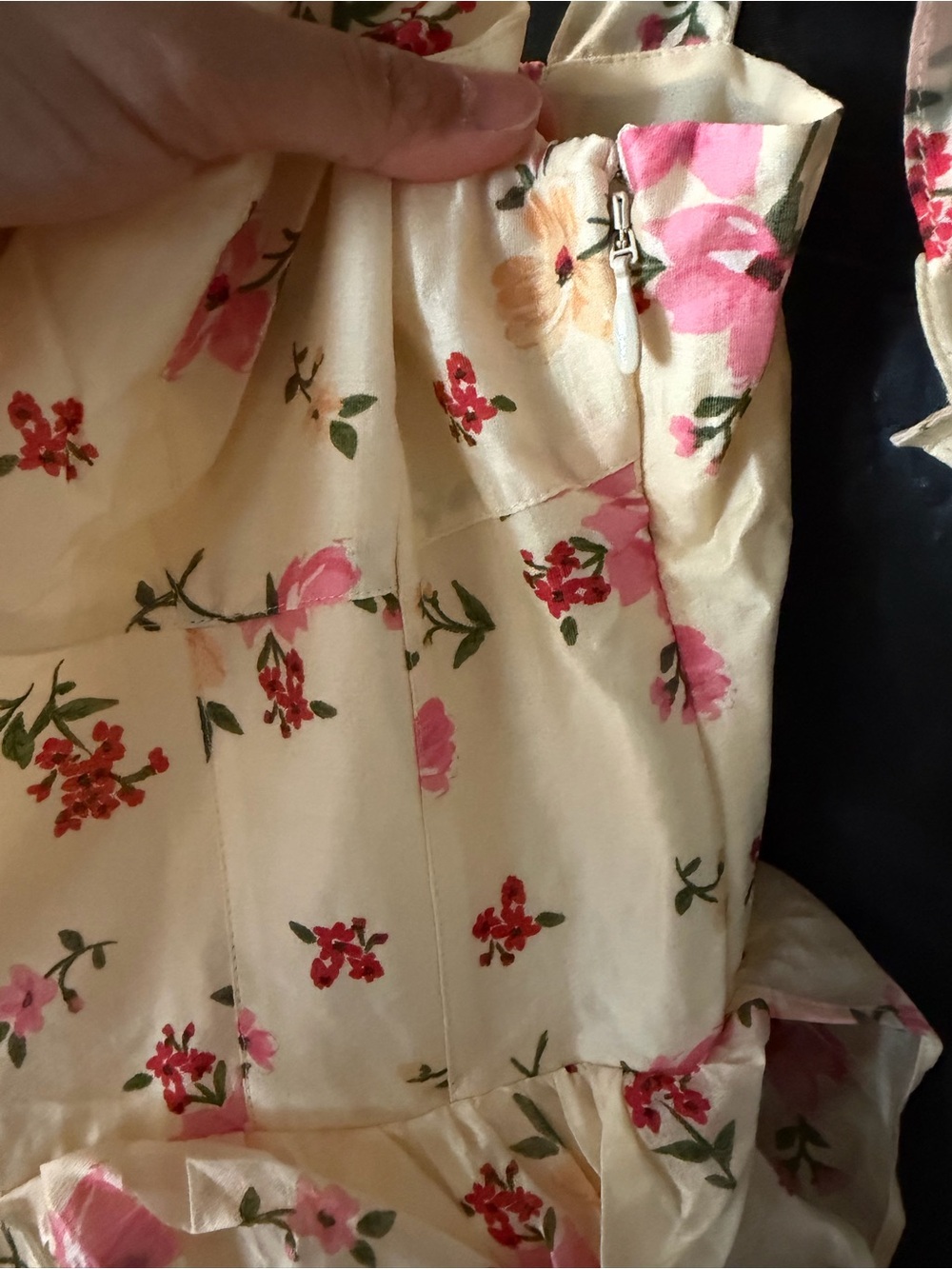 BNWT & Other Stories Yellow Floral Tiered Ruffle Maxi Dress - Picture 3 of 9